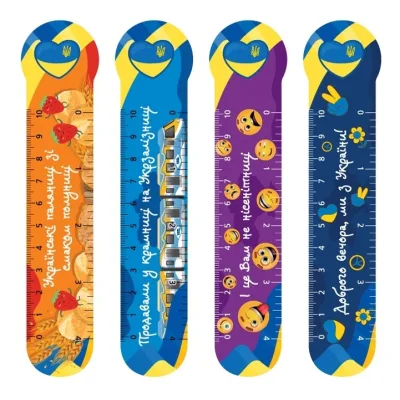 Закладки для книг Cool For School пластикові UA 4 шт (CF69114)