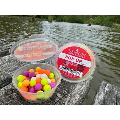 Бойл Harpoon Pop UP 8мм color mix Fluor Krill-Squid (7407000001786)