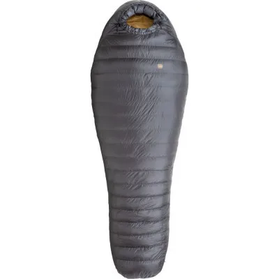 Спальний мішок Turbat Nox пуховий 250 grey/cheddar orange 185 см (012.005.0396)