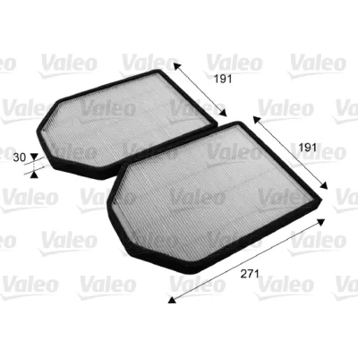 Фільтр салону Valeo 698790