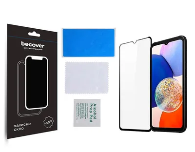 Скло захисне BeCover Samsung Galaxy A14 4G SM-A145/A14 5G SM-A146 Black (708953)