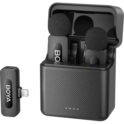 Мікрофон Boya BY-V3 Lightning Black (BY-V3)