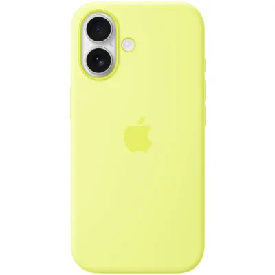 Чохол до мобільного телефона Apple Silicone iPhone 17 Neon Yellow Model A3558 (MGEV4ZM/A)