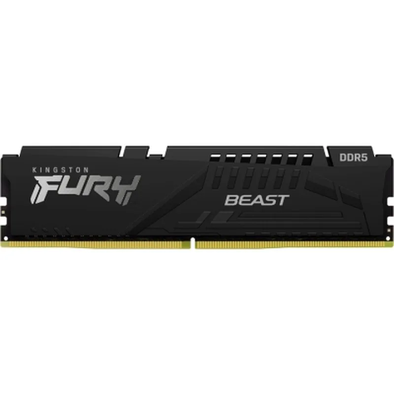 Модуль пам'яті для комп'ютера DDR5 64GB 5600 MHz Beast Black Kingston Fury (ex.HyperX) (KF556C40BB-64)