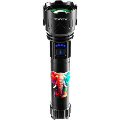 Ліхтар NEWVEW NV-K47-Elephant 3000mAh Black (NWVW-NV-K47-ELFNT-BK)