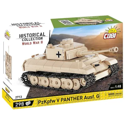 Конструктор Cobi Друга Світова Війна Танк Panzer V Пантера, 298 деталей (COBI-2713)