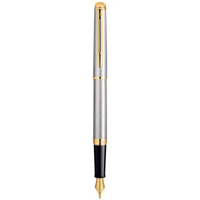 Ручка пір'яна Waterman HEMISPHERE S/S GT  FP F (12 010)