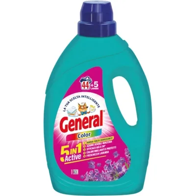 Гель для прання General 5-в-1 Для кольорових речей 1.98 л (8001990039058)