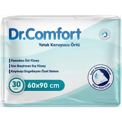 Пелюшки для малюків Dr.Comfort 90х60 см 30 шт (8680131202058)