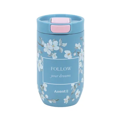 Термокружка Axent 350 мл Gentle Blossom (8721-9-A)