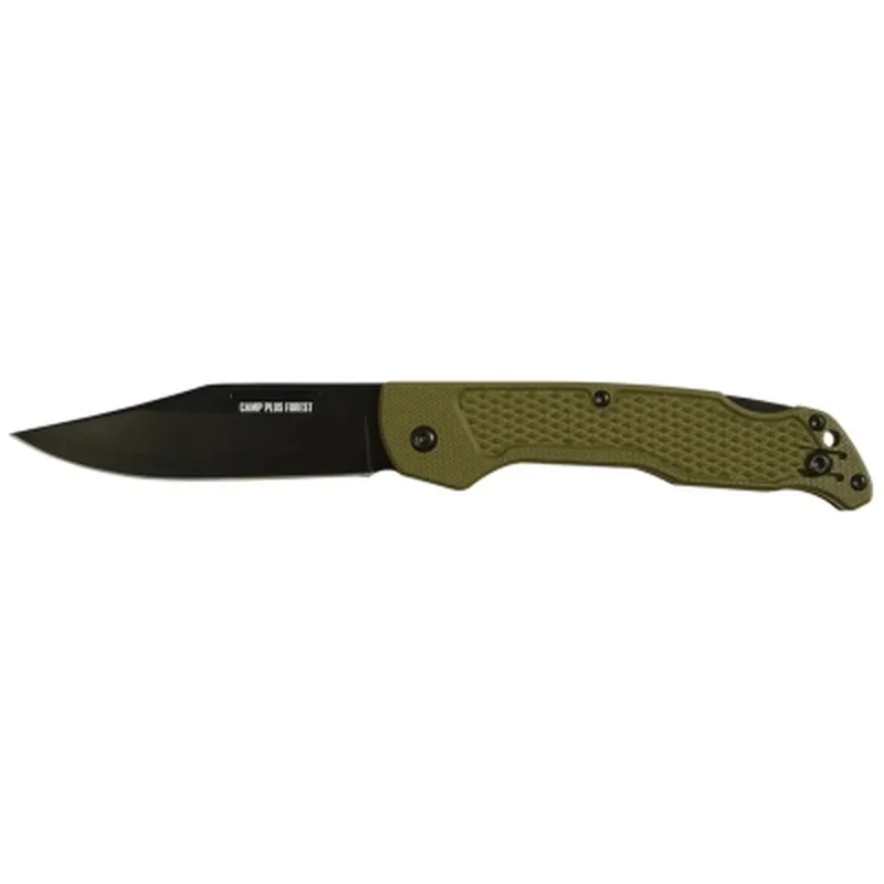 Ніж Ontario Knife Camp Plus EDC Forest Green (ON4315GRN)