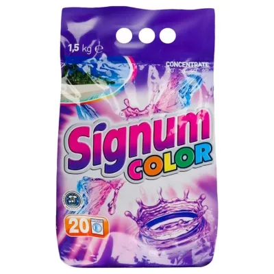 Пральний порошок Signum Color 1.5 кг (4823051463879)