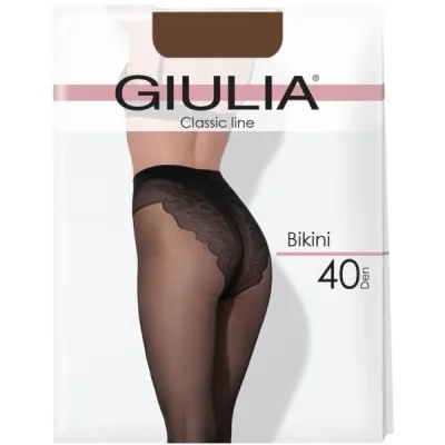 Колготи Giulia Bikini 40 Den Cappuccino - 3 (4824092073331)