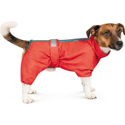 Комбінезон для тварин Pet Fashion "RAIN" 3XL (червоний) (4823082425549)