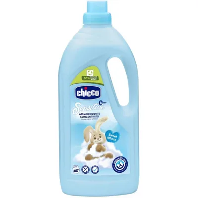 Кондиціонер для білизни Chicco Sensitive Sweet Talcum пом'якшувач тканин 1.5 л (8058664122455)