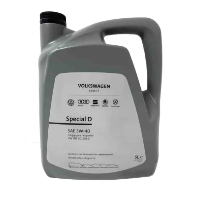Моторна олива VAG VW Special D SAE 5W-40, 5л (7138)