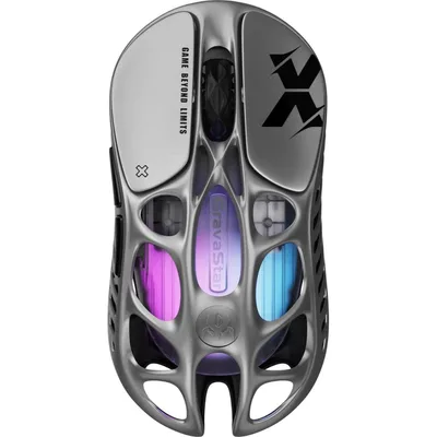 Мишка GravaStar Mercury X Wireless/Bluetooth/USB Grey (GSX_GRY)