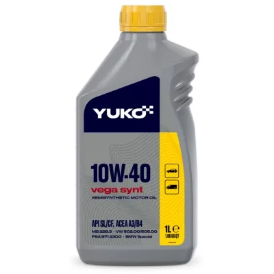 Моторна олива Yuko VEGA SYNT 10W-40 1л (4820070241211)
