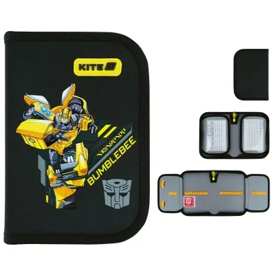 Пенал Kite Transformers 622, без наповнення, 1 відділення, 2 відвороти (TF26-622)