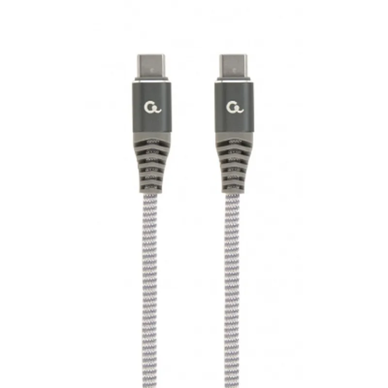 Дата кабель USB-C to USB-C 1.5m USB 2.0 100W Cablexpert (CC-USB2B-CMCM100-1.5M)