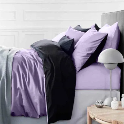 Постільна білизна MirSon King Size Сатин Premium 3820+0055 Lavanda 220х240 (2200001169722)