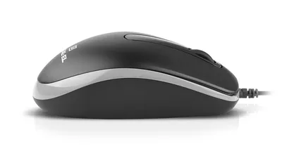 Мишка REAL-EL RM-215 USB Black/Gray (EL123200037)