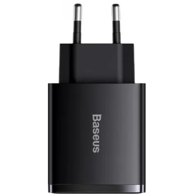Зарядний пристрій Baseus Compact Quick Charger 2U+C (CCXJ-E01)