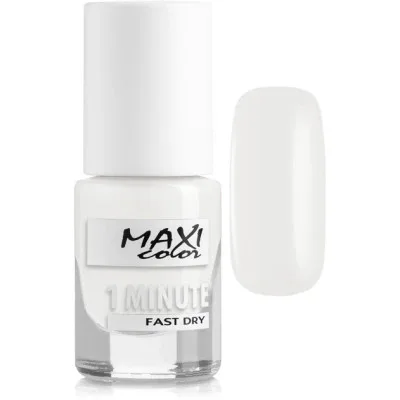 Лак для нігтів Maxi Color 1 Minute Fast Dry 003 (4823082004126)