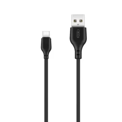 Дата кабель USB 2.0 AM to Lightning 1.0m 2.1A NB103 black XO (6920680862702)