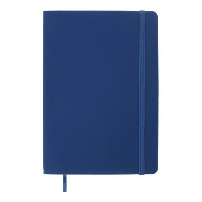 Книга записна Buromax Touch Me 96 аркушів А5 у клітинку синій (BM.295102-02)