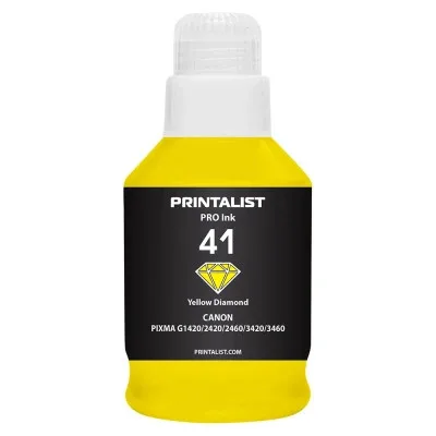 Чорнило Printalist Canon GI-41 для Pixma G2420/3420 190г Yellow (PL41Y)
