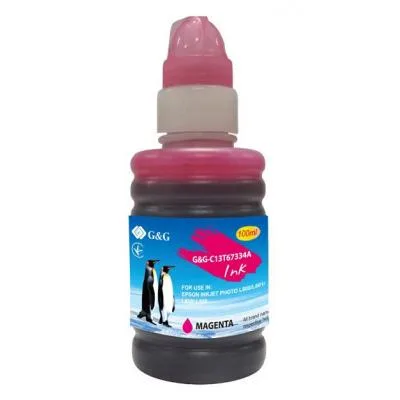 Чорнило G&G Epson L800 magenta, контейнер 100мл (G&G-C13T67334A)