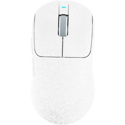 Мишка Ajazz AJ199 MAX Carbon fiber Wireless/Bluetooth/USB White (AJ199-MAX-W)