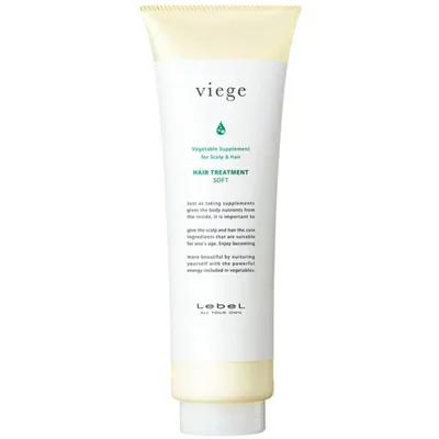 Маска для волосся Lebel Viege Treatment Soft 240 мл (4952195625659)