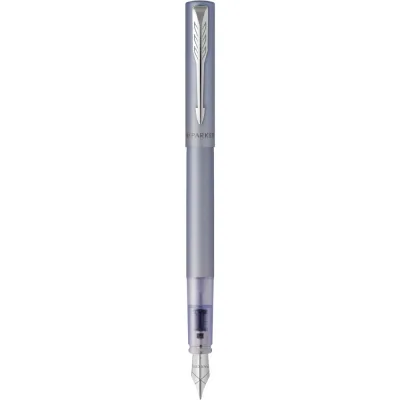 Ручка пір'яна Parker VECTOR 17 XL Metallic Silver Blue CT  FP M (06 112)