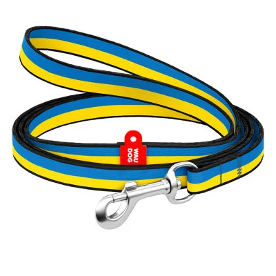 Повідець для собак WAUDOG Nylon "Colors of freedom" XS 10 мм х 122 см (369-4020)