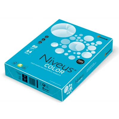 Папір Niveus COLOR intensive Blue A4, 80g, 500sh Mondi (A4.80.NVI.AB48.500)