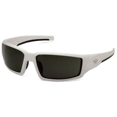 Сонцезахисні окуляри Venture Gear Pagosa White Anti-Fog Сіро-зелені в білій оправі (VG-PAGW-GR1)