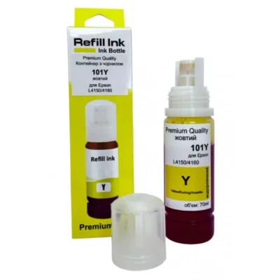 Чорнило Premium Quality Epson 101Y 70мл Yellow (70264889)
