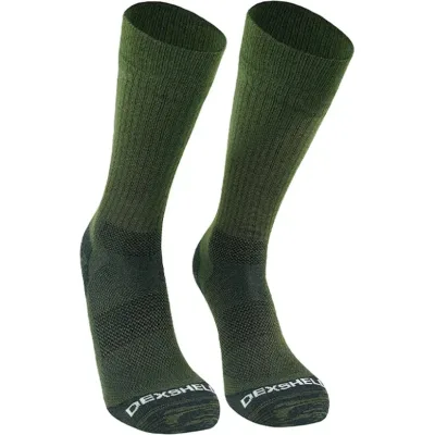 Водонепроникні шкарпетки Dexshell Terrain Walking 2.0 Socks хакі розмір L (43-46) (DS62406OLV-L)