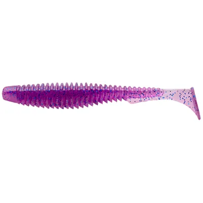 Силікон рибальський FishUP U-Shad 2" 015 - Violet/Blue (10шт/уп) (1862.02.78)