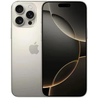 Мобільний телефон Apple iPhone 16 Pro Max 256Gb Natural Titanium (Grade A) USED (iP16PM25NaT_A)