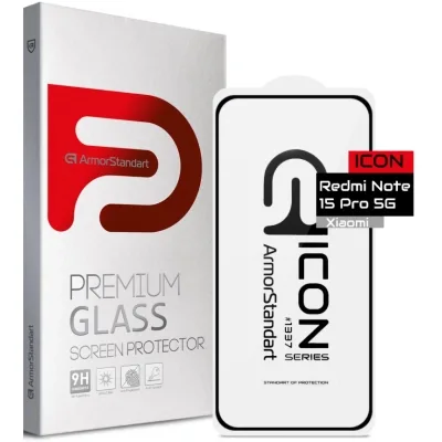 Скло захисне Armorstandart Icon Xiaomi Redmi Note 15 Pro 5G (ARM90803)