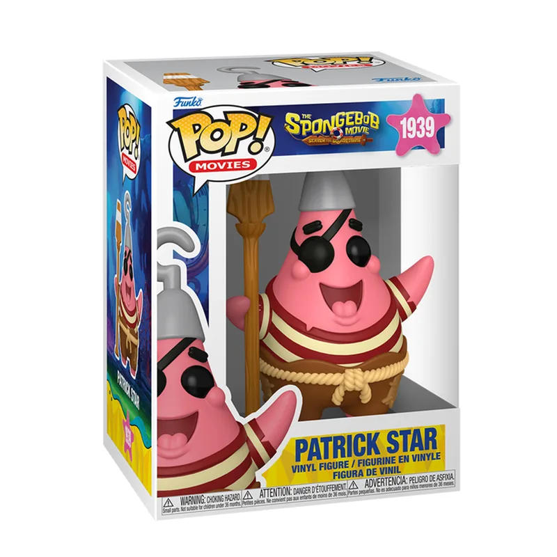 Фігурка Funko Pop серії Губка Боб - Пірат Патрік (83591)