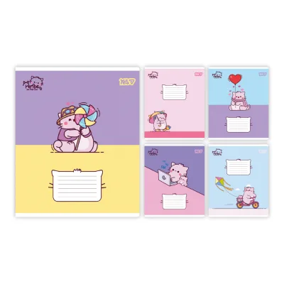 Зошит Yes Pembe the Cat А5 18 аркушів лінія (769046)