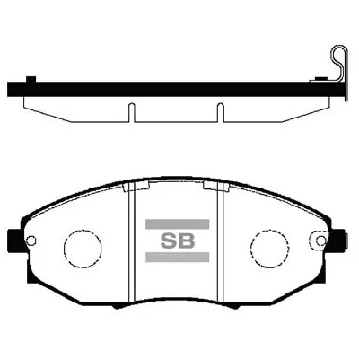 Гальмівні колодки HI-Q SP1193