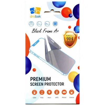 Скло захисне Drobak Black Frame A+ Motorola Moto G06 Power (333367)