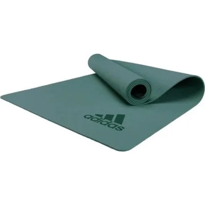 Килимок для йоги Adidas Premium Yoga Mat Уні 176 х 61 х 0,5 см Темно-зелений (ADYG-10300RG)