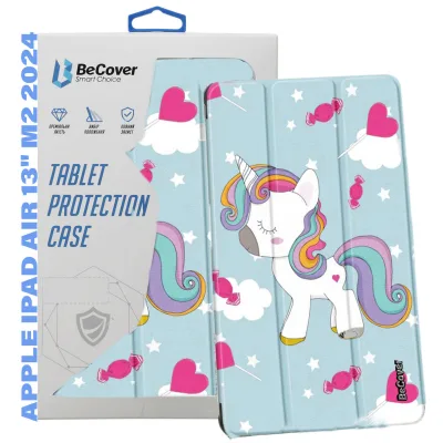 Чохол до планшета BeCover Smart Case Apple iPad Air 13" M2/M3 (2024/2025) Unicorn (711620)