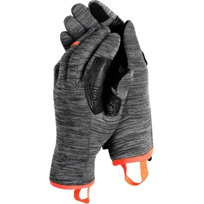 Рукавиці Ortovox Fleece Light Glove Wms black steel blend - S (025.001.1156)